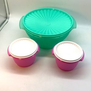 Tupperware Servalier Set of 3